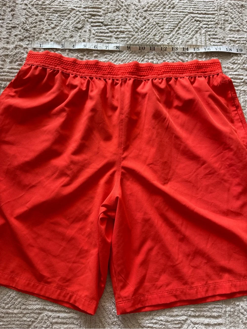 Fabletics Men’s Red Athletic Performance Shorts Size XL